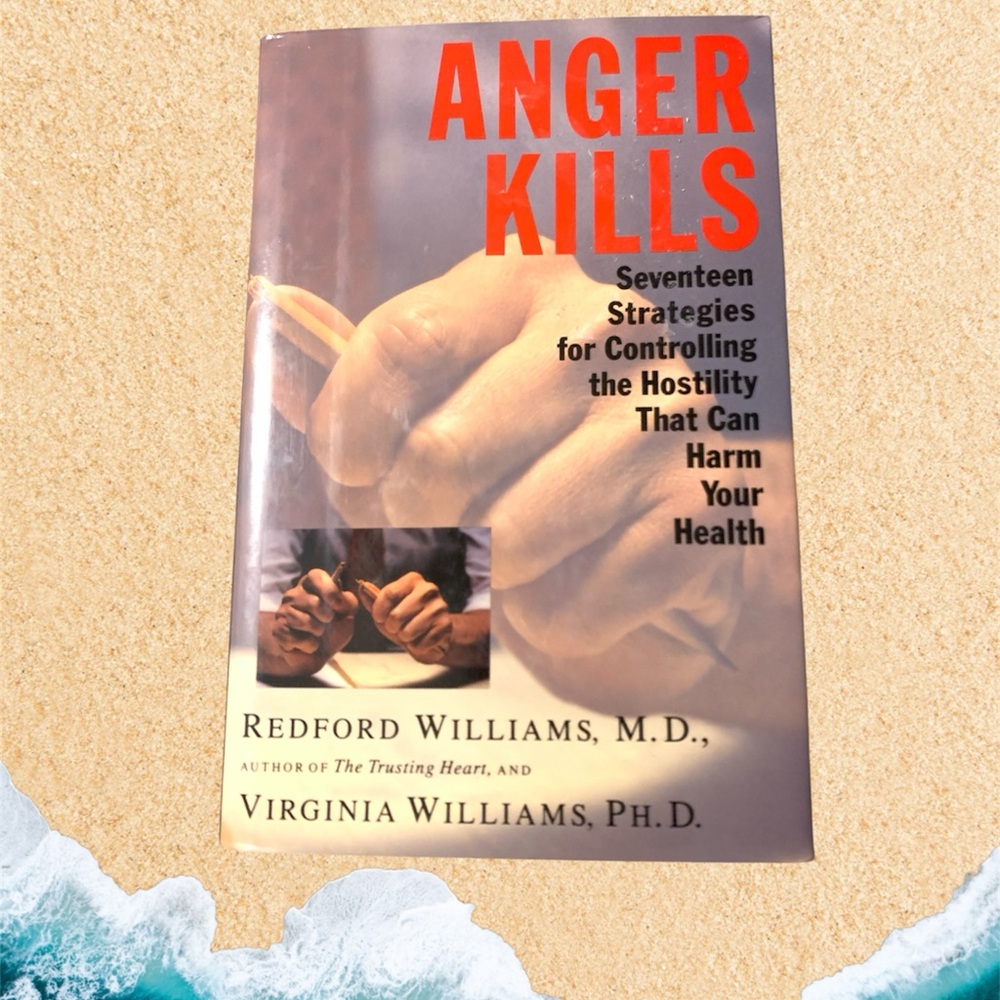 (LOT)Anger Kills Book by Redford Williams/Revolution From Within by G.Steinem